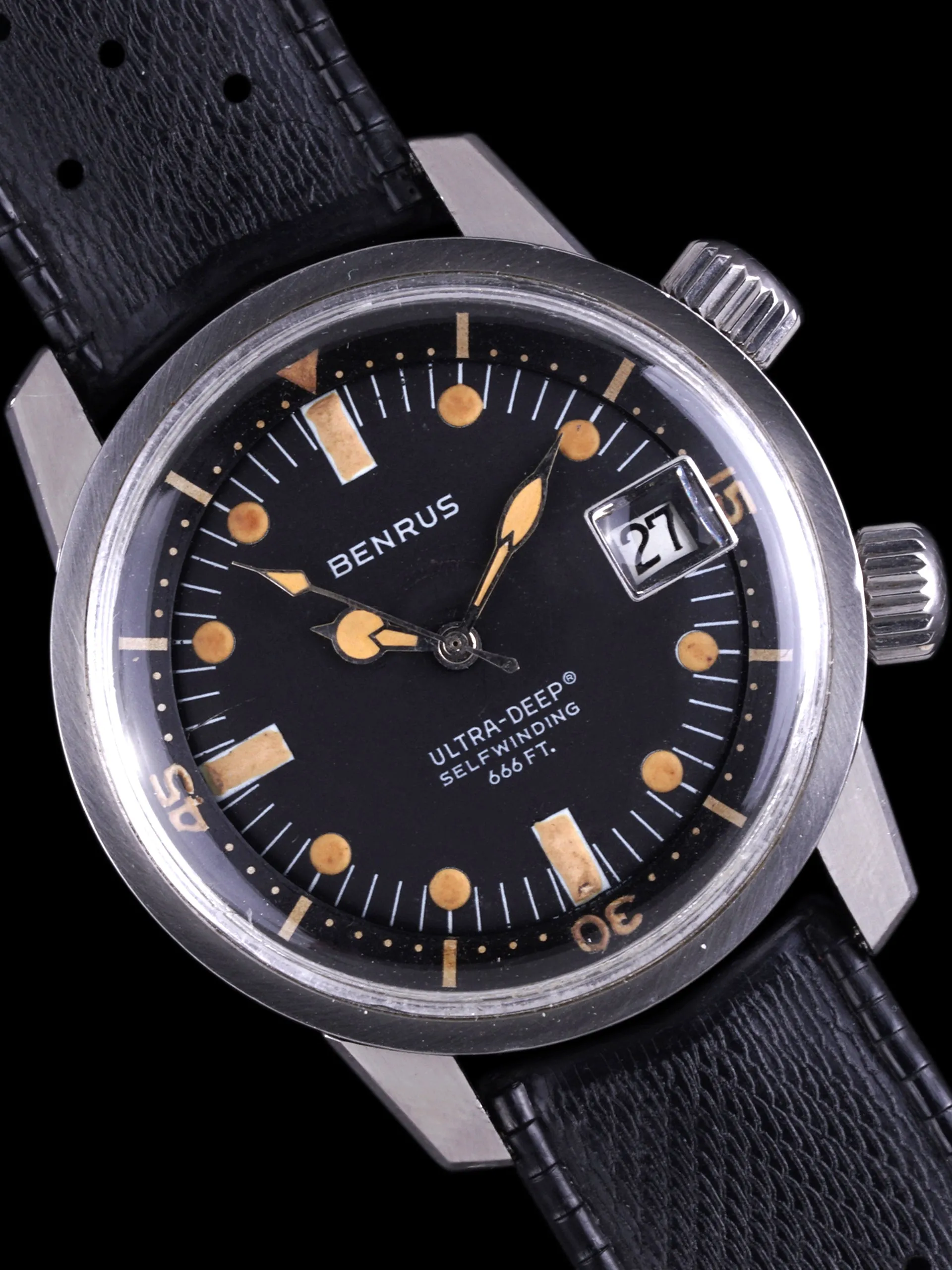 1960s Benrus Ultra-Deep Super-Compressor (Ref. 6089) "Pumpkin"