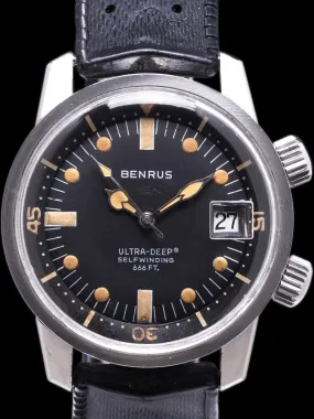 1960s Benrus Ultra-Deep Super-Compressor (Ref. 6089) "Pumpkin"