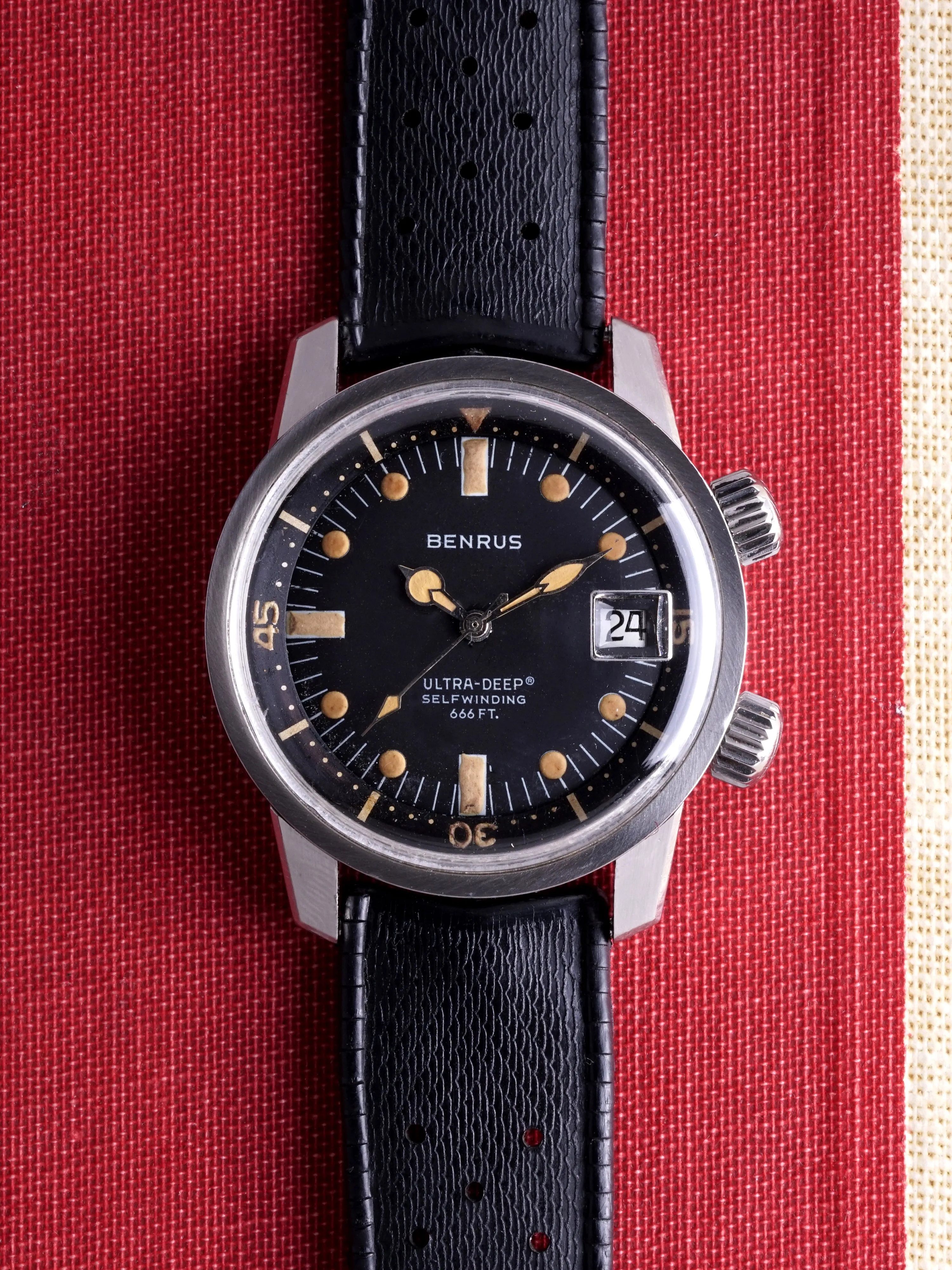 1960s Benrus Ultra-Deep Super-Compressor (Ref. 6089) "Pumpkin"