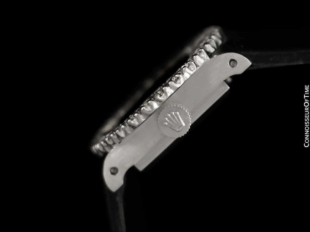 1973 Rolex Ladies Vintage Dress Watch - 18K White Gold & Diamonds