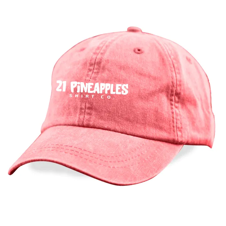 21 Pineapples Shirt Co Twill Hat