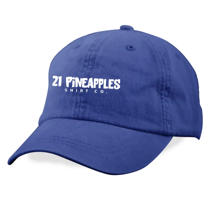21 Pineapples Shirt Co Twill Hat