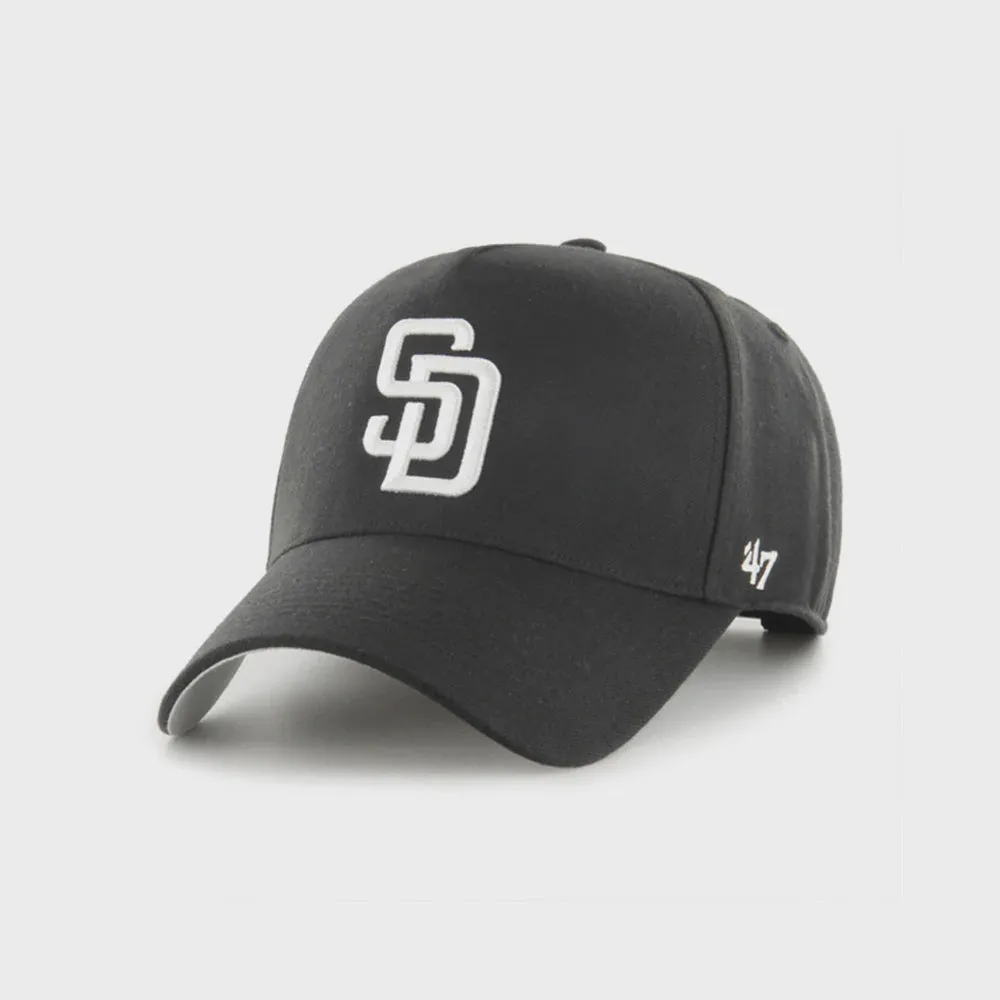 '47 Brand San Diego Padres Snapback - Black and White