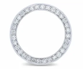 4.75CT BEAD SET DIAMOND BEZEL PART 14KW FOR ROLEX 40MM SUBMARINER, GMT MASTER 2