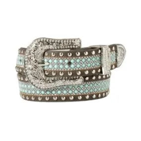 Angel Ranch Western Belt Girls Beaded Inlay Studded D130002933