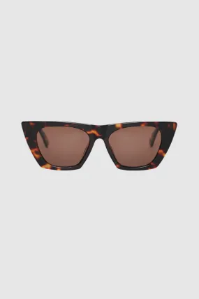 Anine Bing Paris Sunglasses in Dark Tortoise