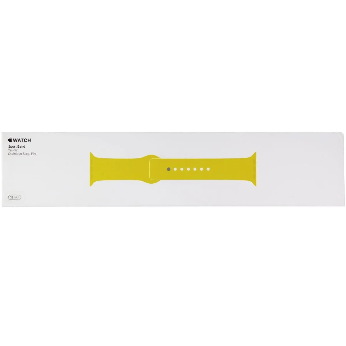 Apple Watch Sport Band (38mm) for Apple Watch Any Series 38mm & 40mm - Yellow
