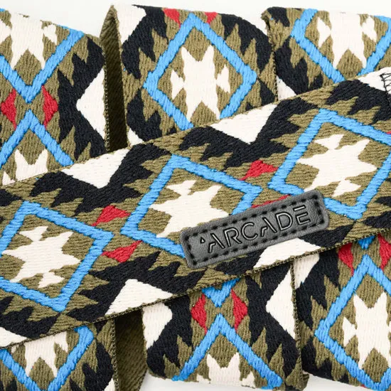 Arcade Twilight Belt-Oat/Turquoise