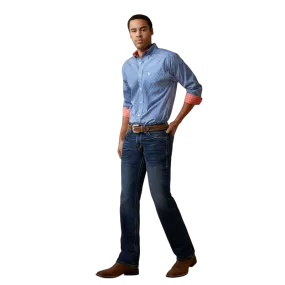 Ariat Men's Wrinkle Free Wren Fitted Long Sleeve Shirt