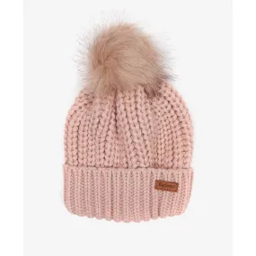 Barbour Saltburn Ladies Beanie - Pink