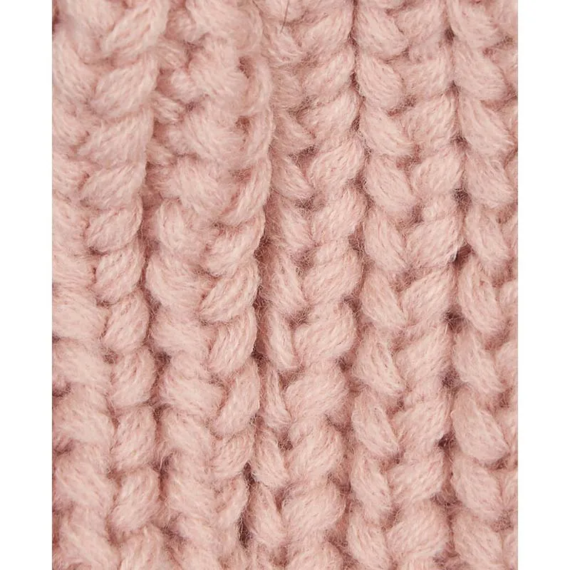 Barbour Saltburn Ladies Beanie - Pink