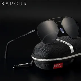 BARCUR Stylish Men Sunglasses Polarized Shades 8374