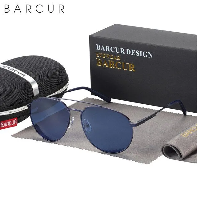 BARCUR Stylish Men Sunglasses Polarized Shades 8374