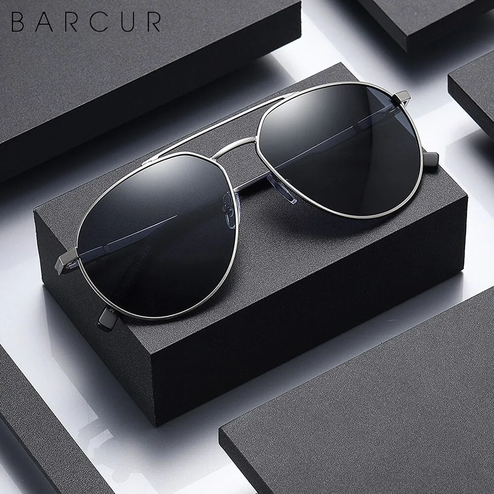 BARCUR Stylish Men Sunglasses Polarized Shades 8374