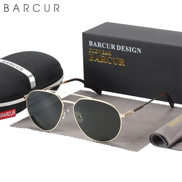 BARCUR Stylish Men Sunglasses Polarized Shades 8374