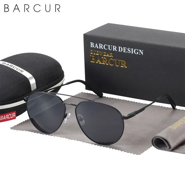 BARCUR Stylish Men Sunglasses Polarized Shades 8374
