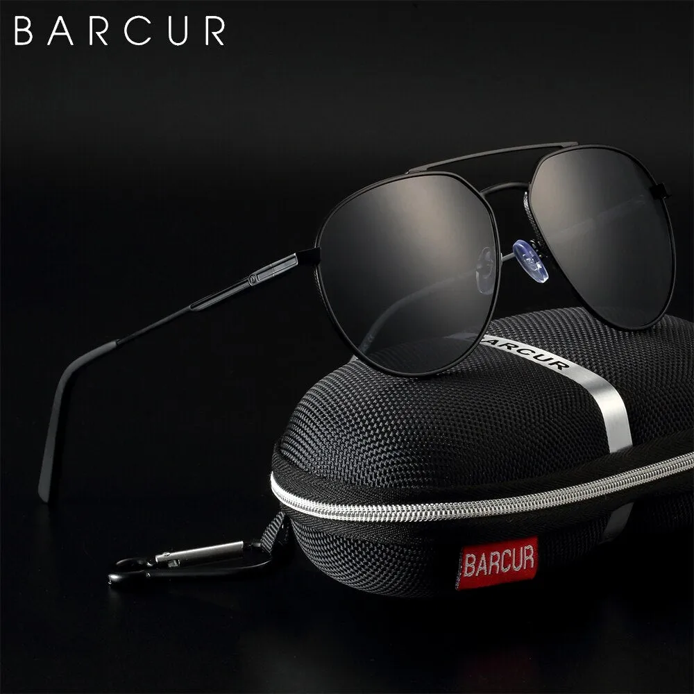 BARCUR Stylish Men Sunglasses Polarized Shades 8374