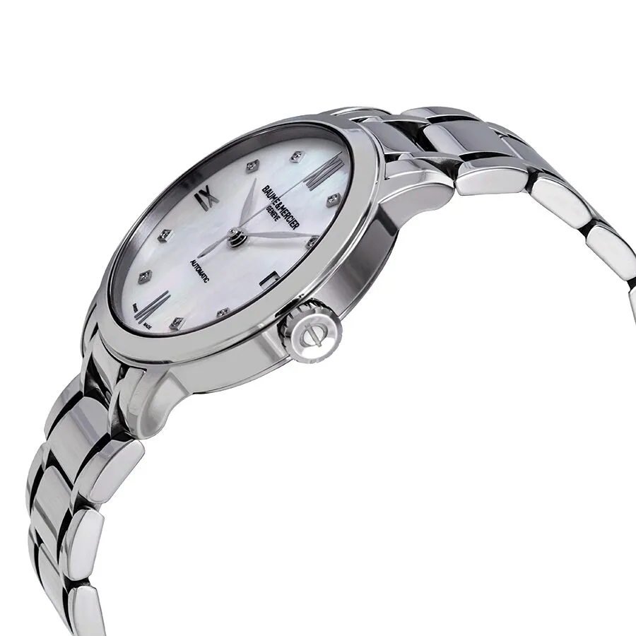 Baume et Mercier Classima Automatic Diamond Ladies Watch 10496