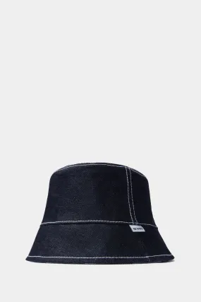 BELLIDENTRO REVERSIBLE BUCKET HAT / denim