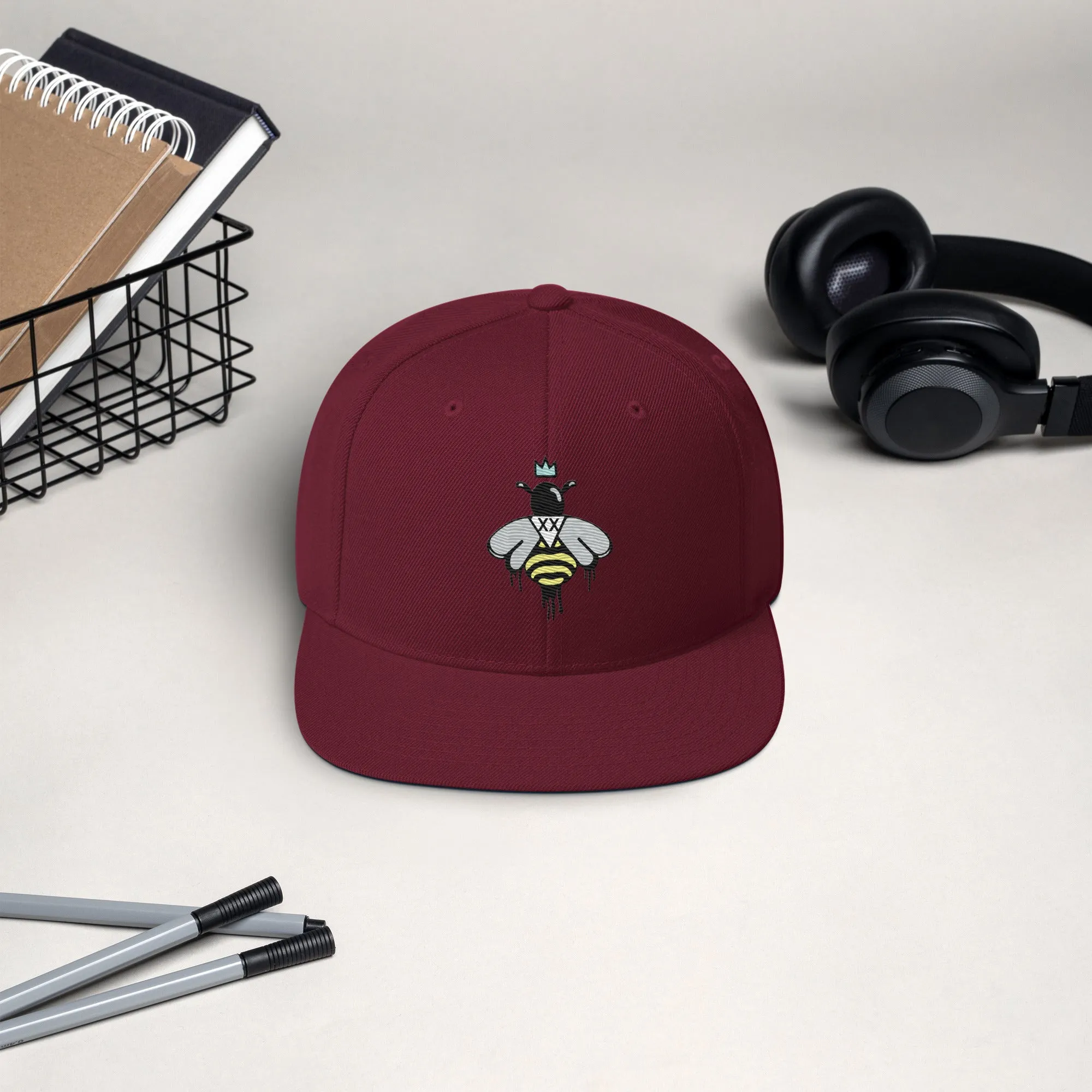 BIG Bee logo Snap Back