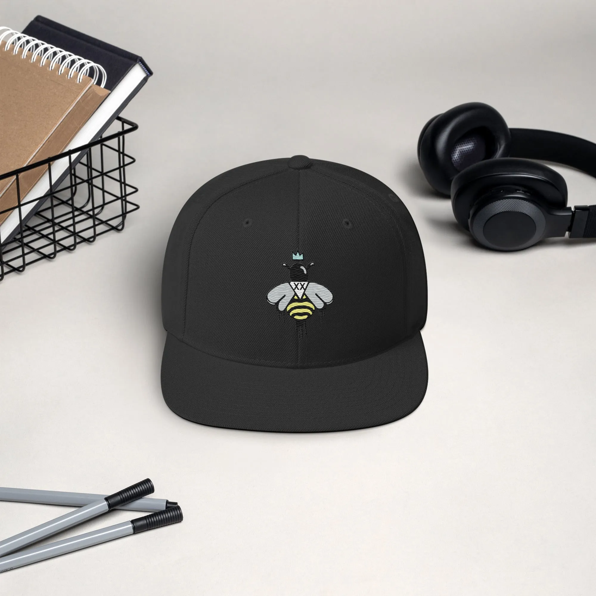 BIG Bee logo Snap Back