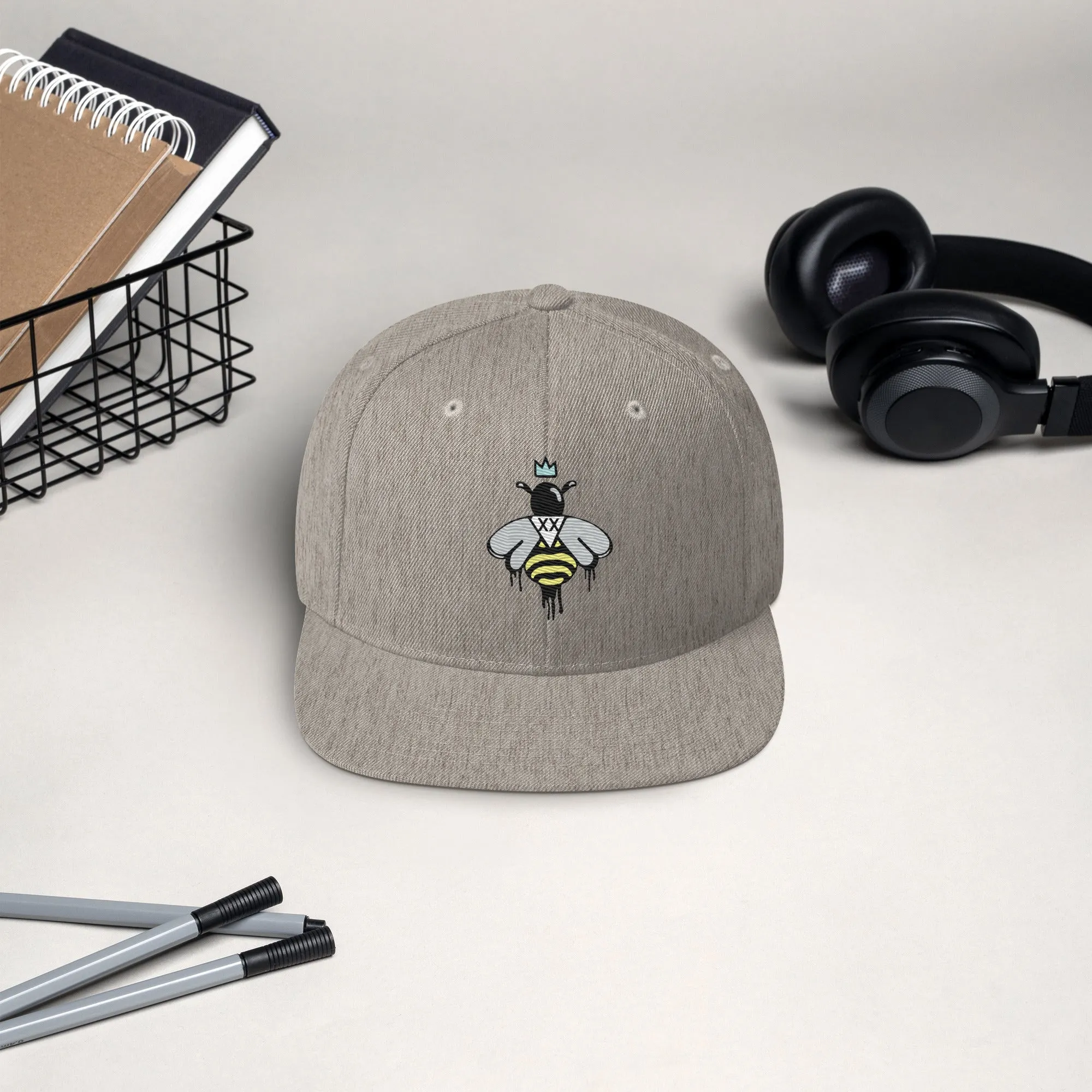 BIG Bee logo Snap Back