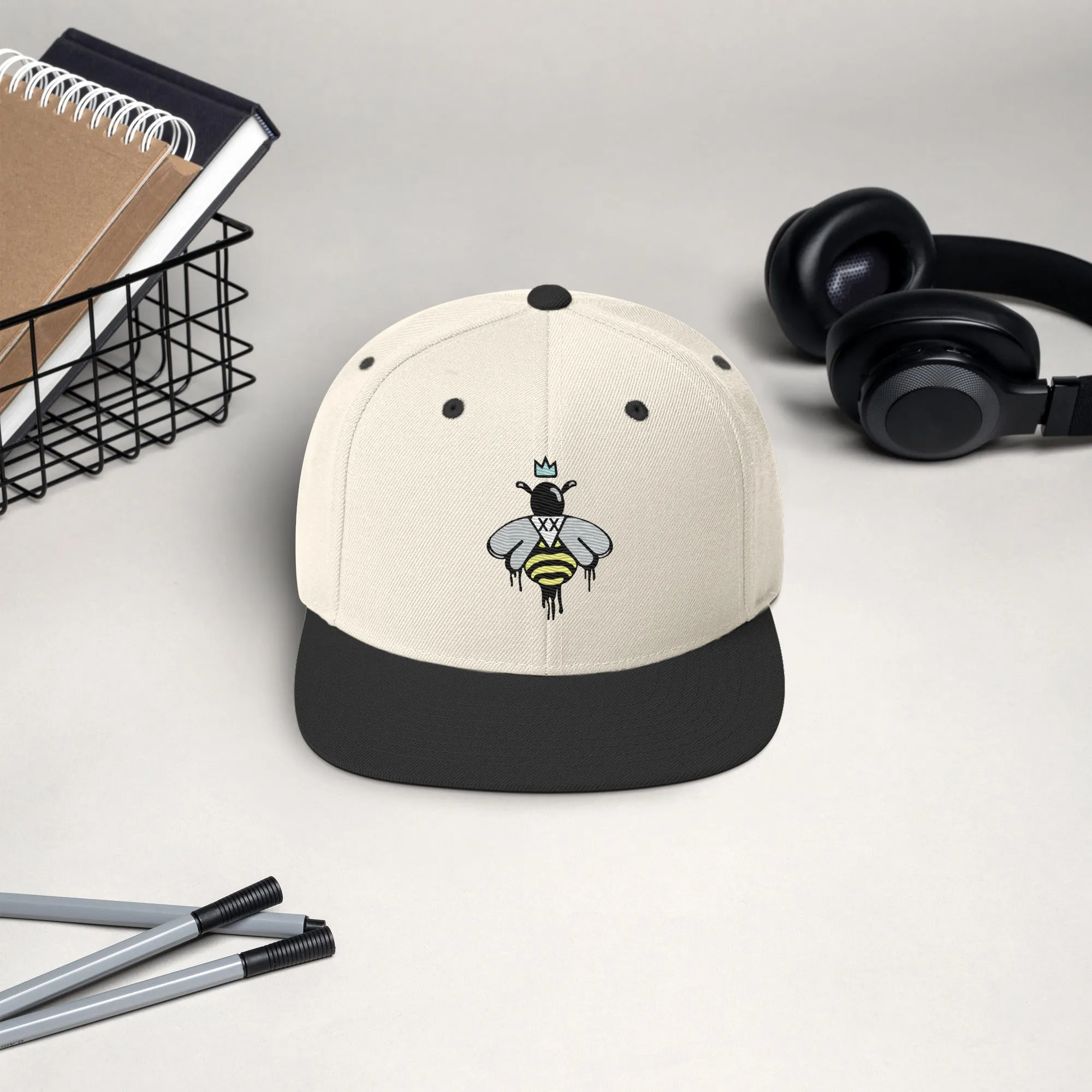 BIG Bee logo Snap Back
