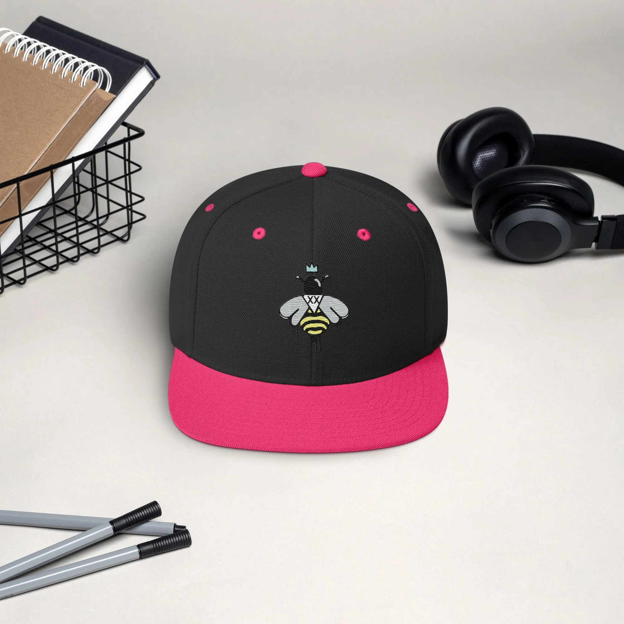 BIG Bee logo Snap Back