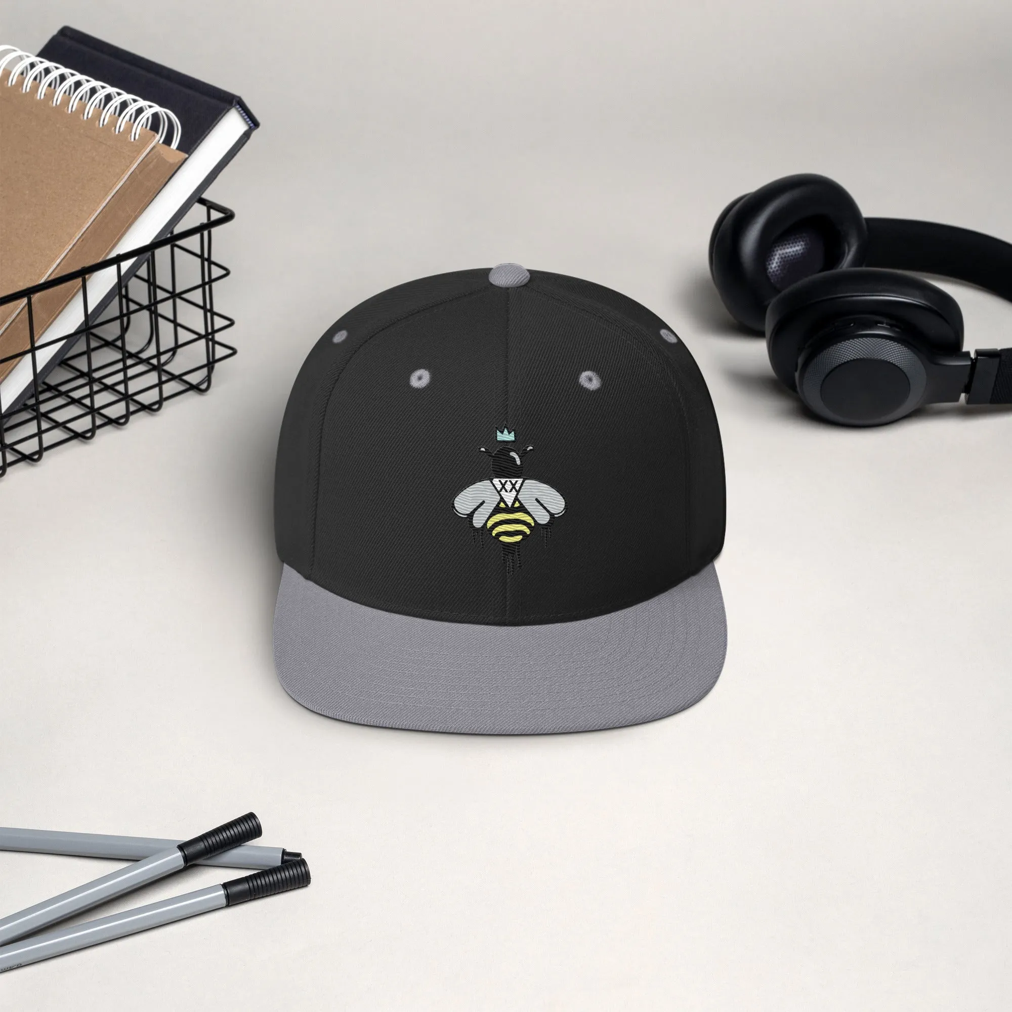 BIG Bee logo Snap Back