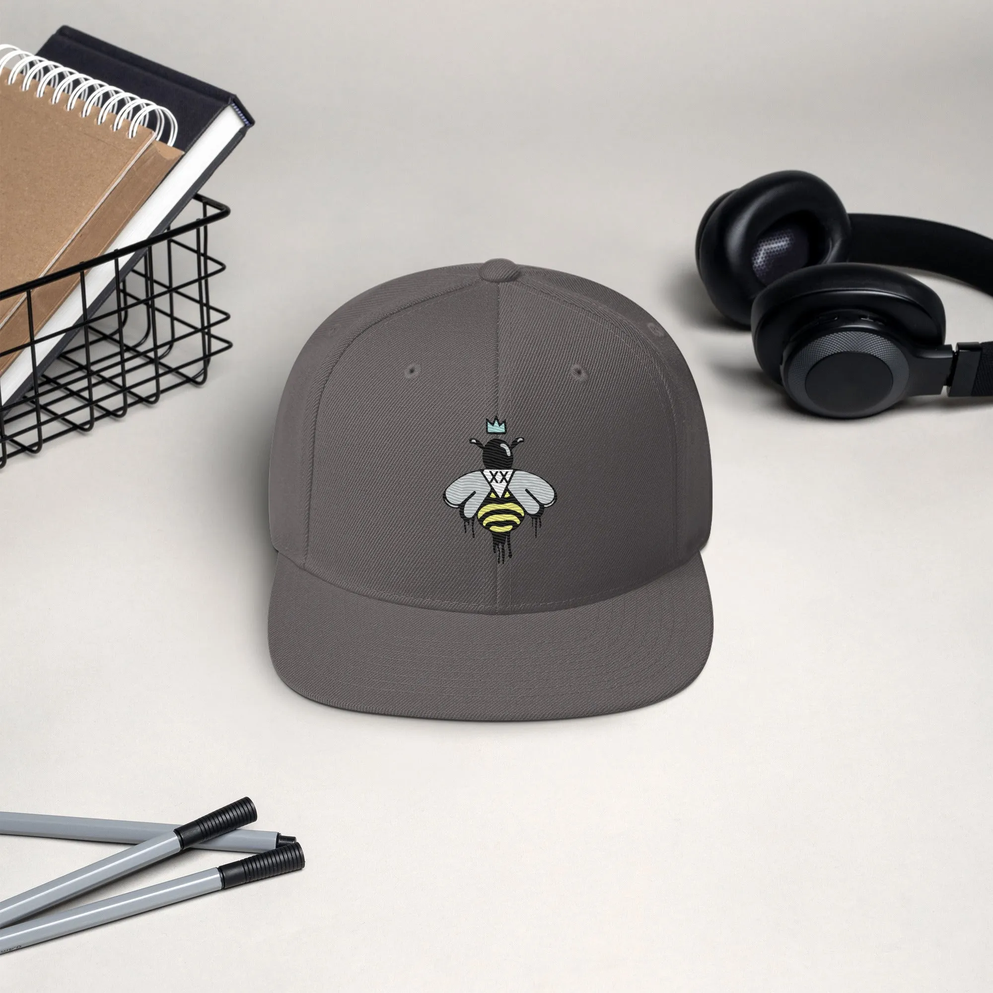 BIG Bee logo Snap Back