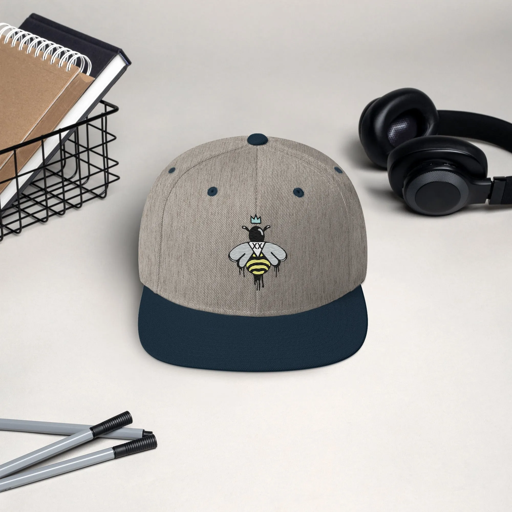 BIG Bee logo Snap Back