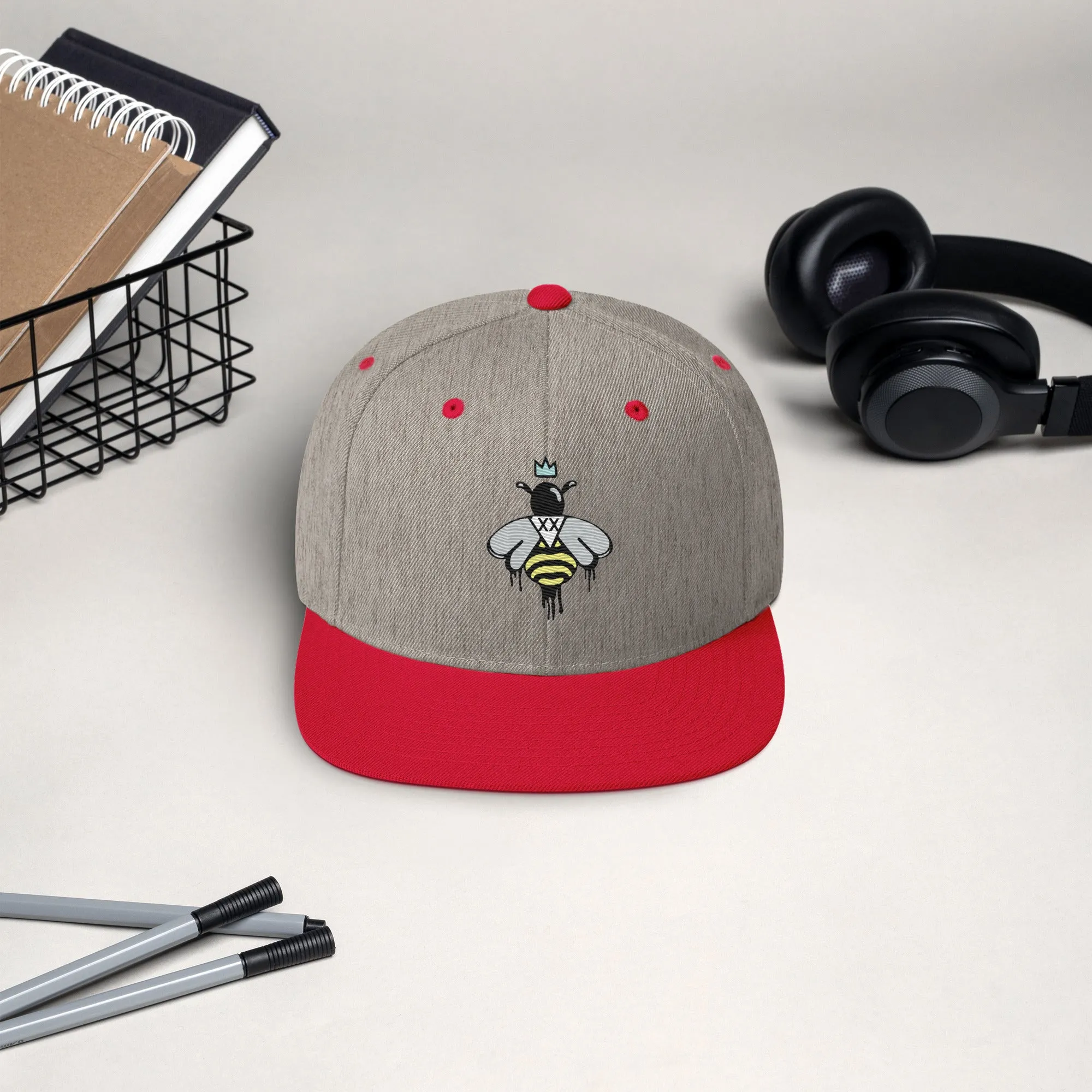 BIG Bee logo Snap Back