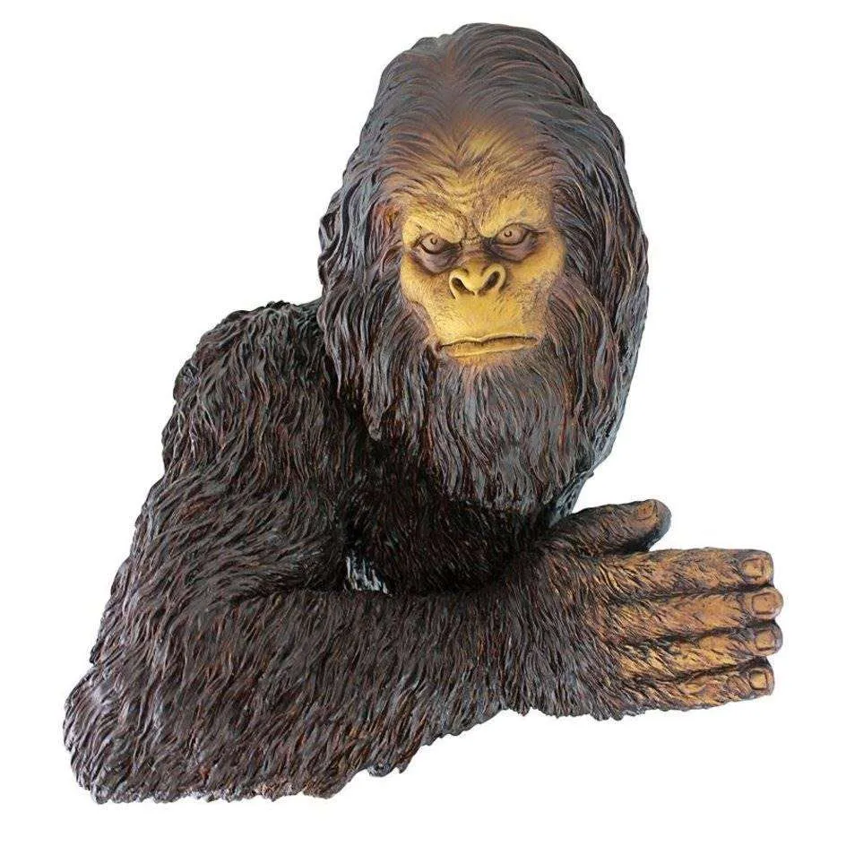 Bigfoot, the Bashful Yeti Tree Garden Sculpture