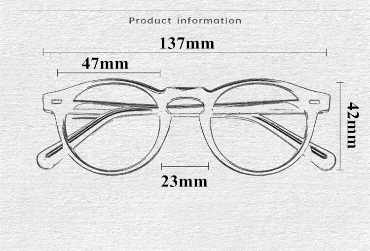 Black Mask Unisex Full Rim Round Acetate Polarized Sunglasses Ov5186