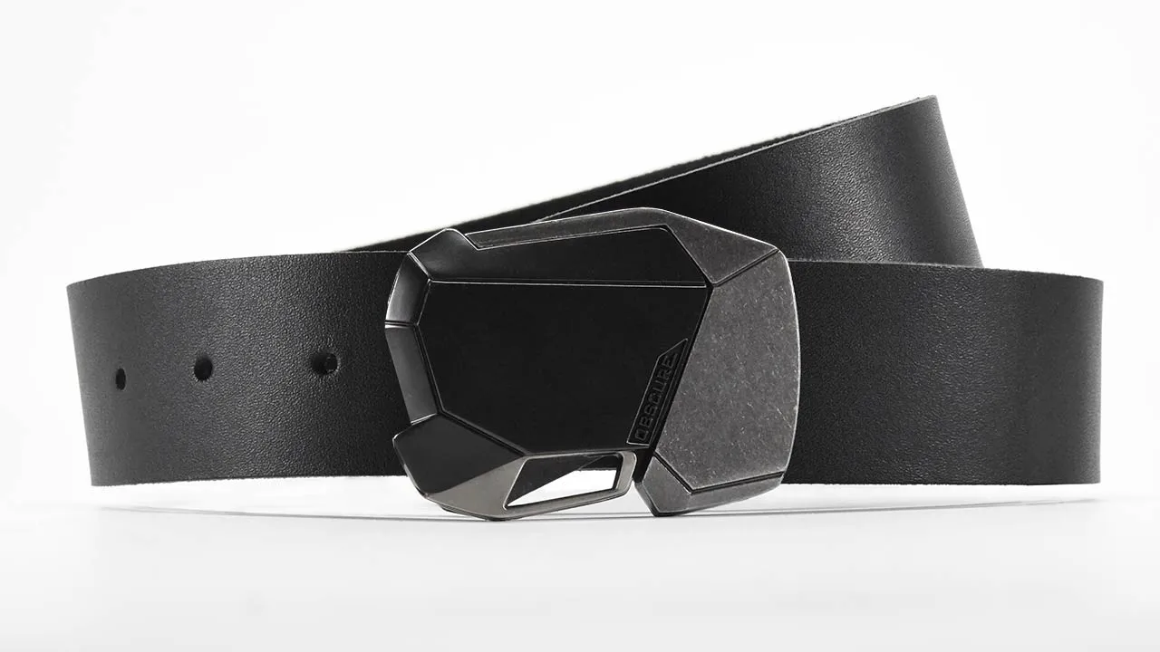 Black Ops Fractal 2.0 Buckle on Leather Belt
