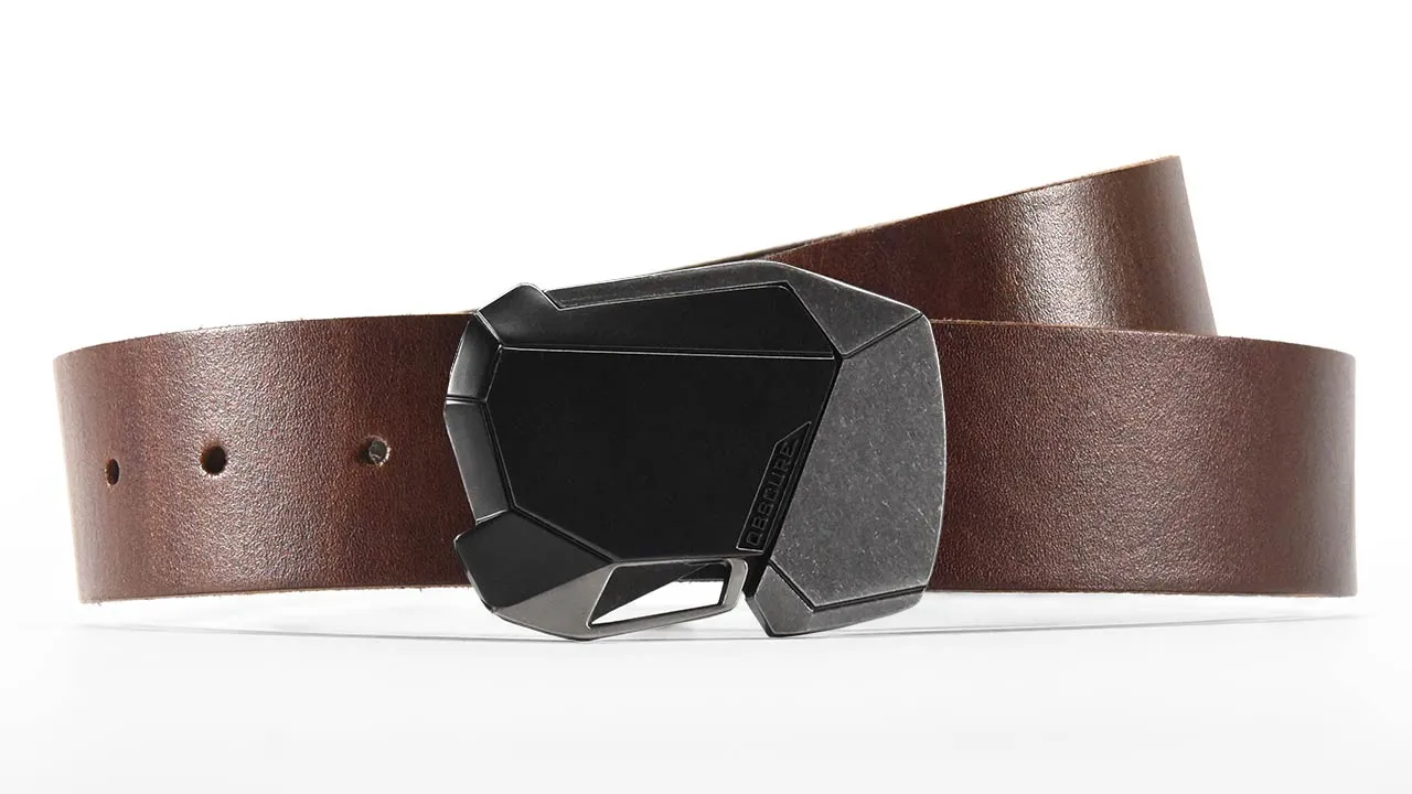 Black Ops Fractal 2.0 Buckle on Leather Belt