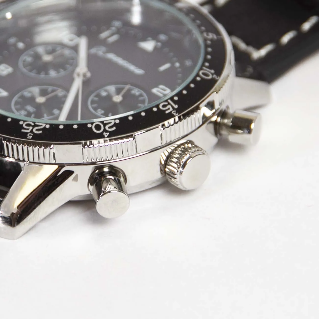Boeing Black Leather Watch