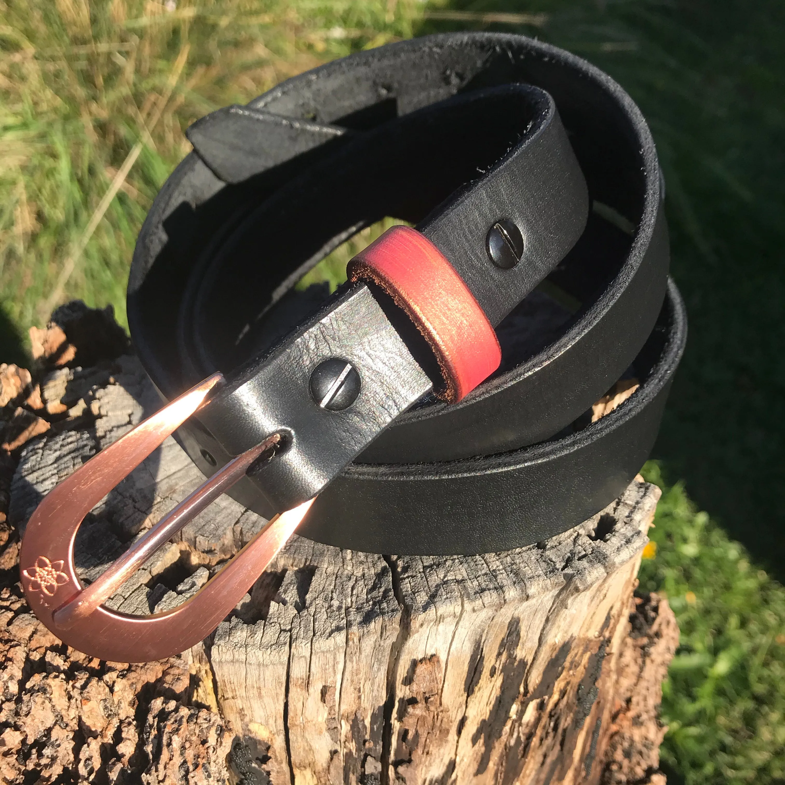 Boho Vintage Style' Slinki' Belt SPECIAL - BLACK ROSE