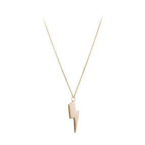 Bowie Lightning Bolt Pendant 9ct Gold (Yellow or Rose Gold)