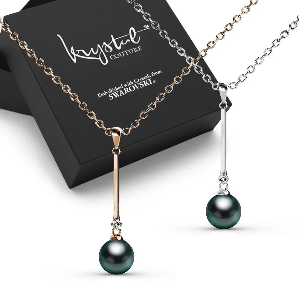 Boxed 2pc Necklace Set Embellished with SWAROVSKI® Crystals