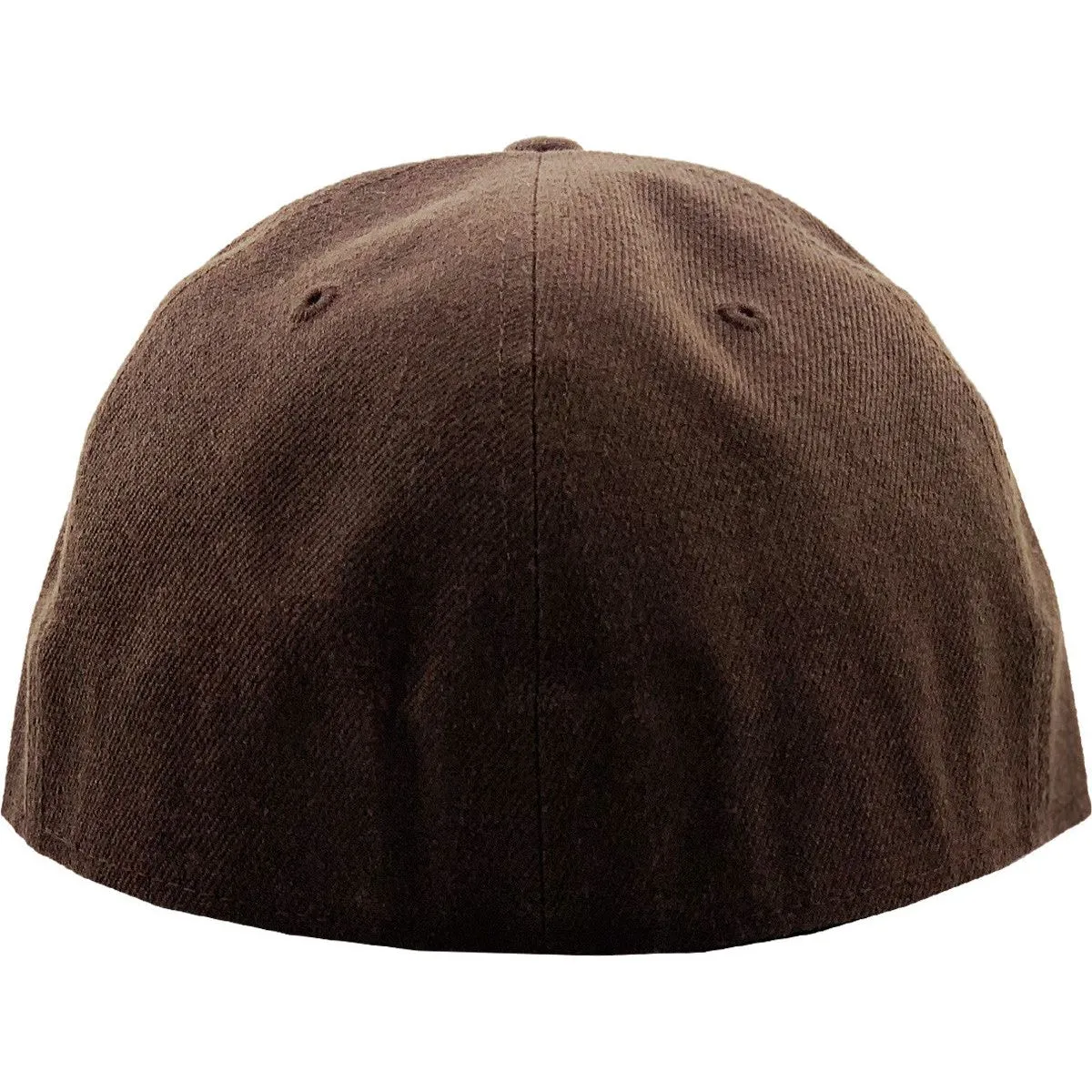 Brown - Structured and Fitted Baseball Cap