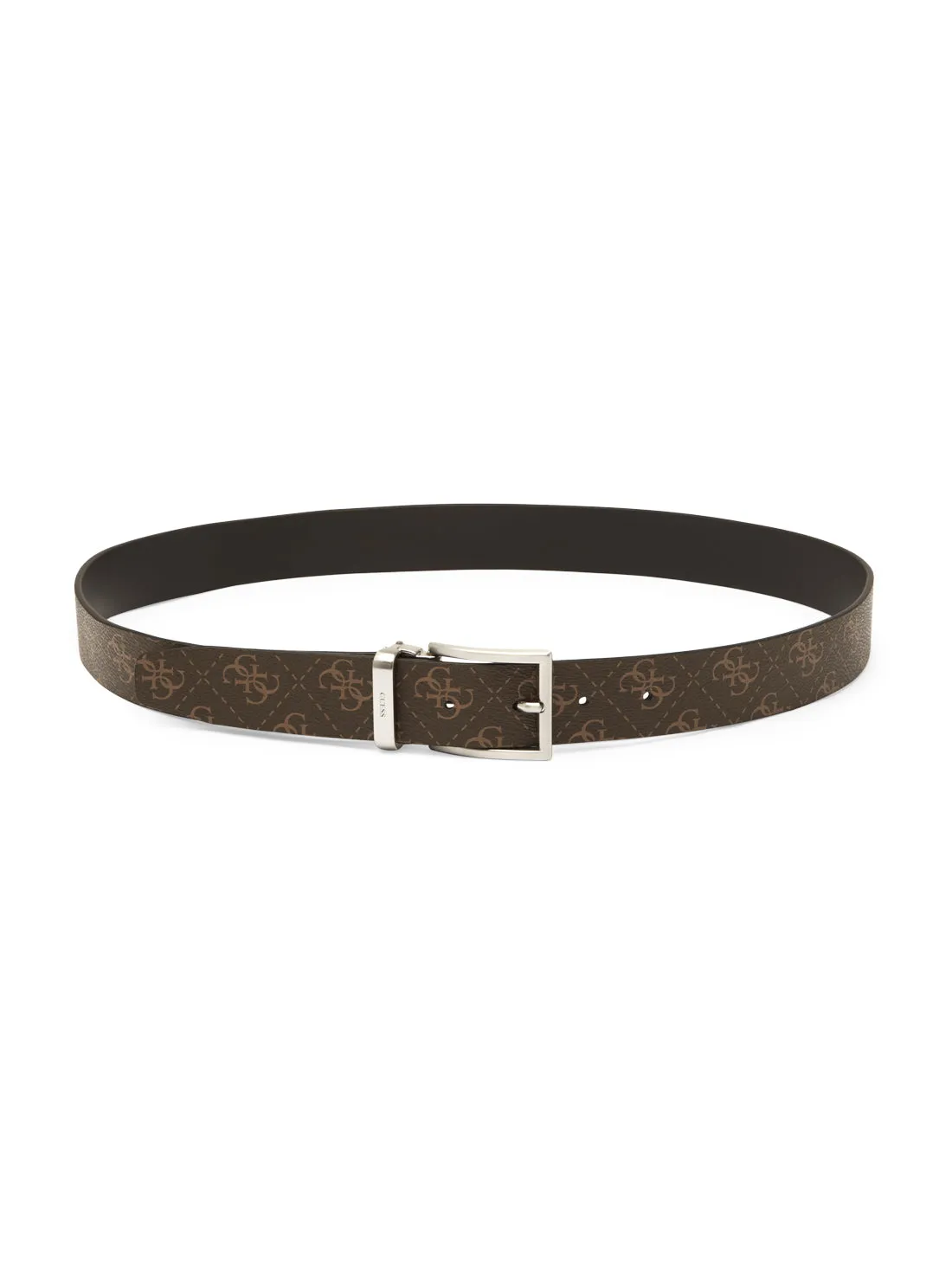 Brown Vezzola Reversible Dress Belt