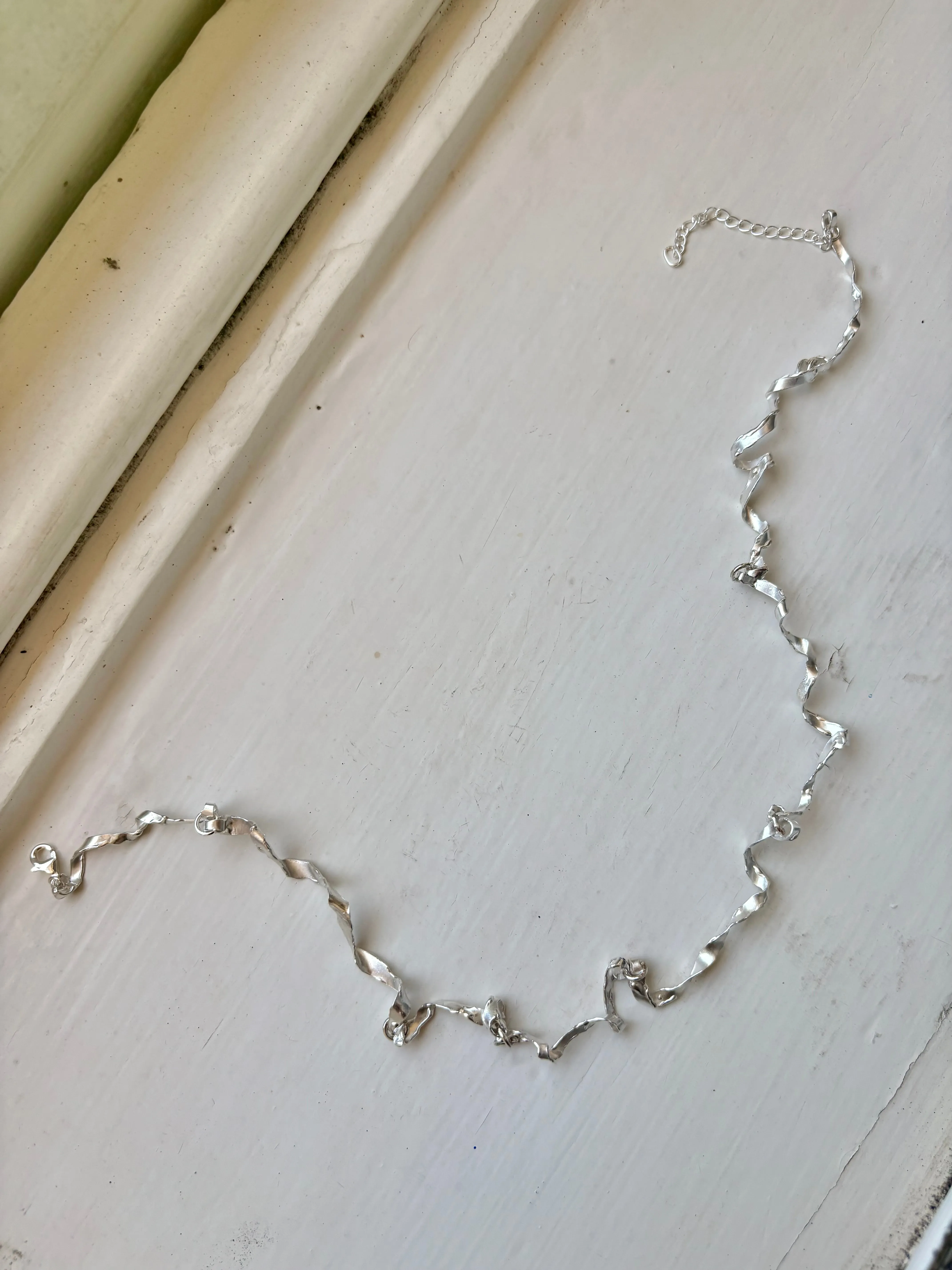 Burnt Ribbon Choker