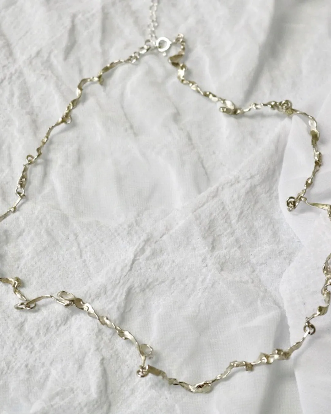 Burnt Ribbon Choker