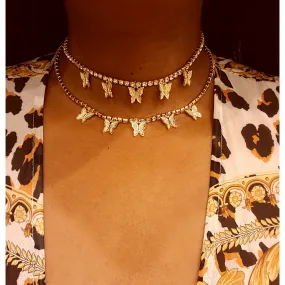 Butterfly Bling Choker (2 Options)
