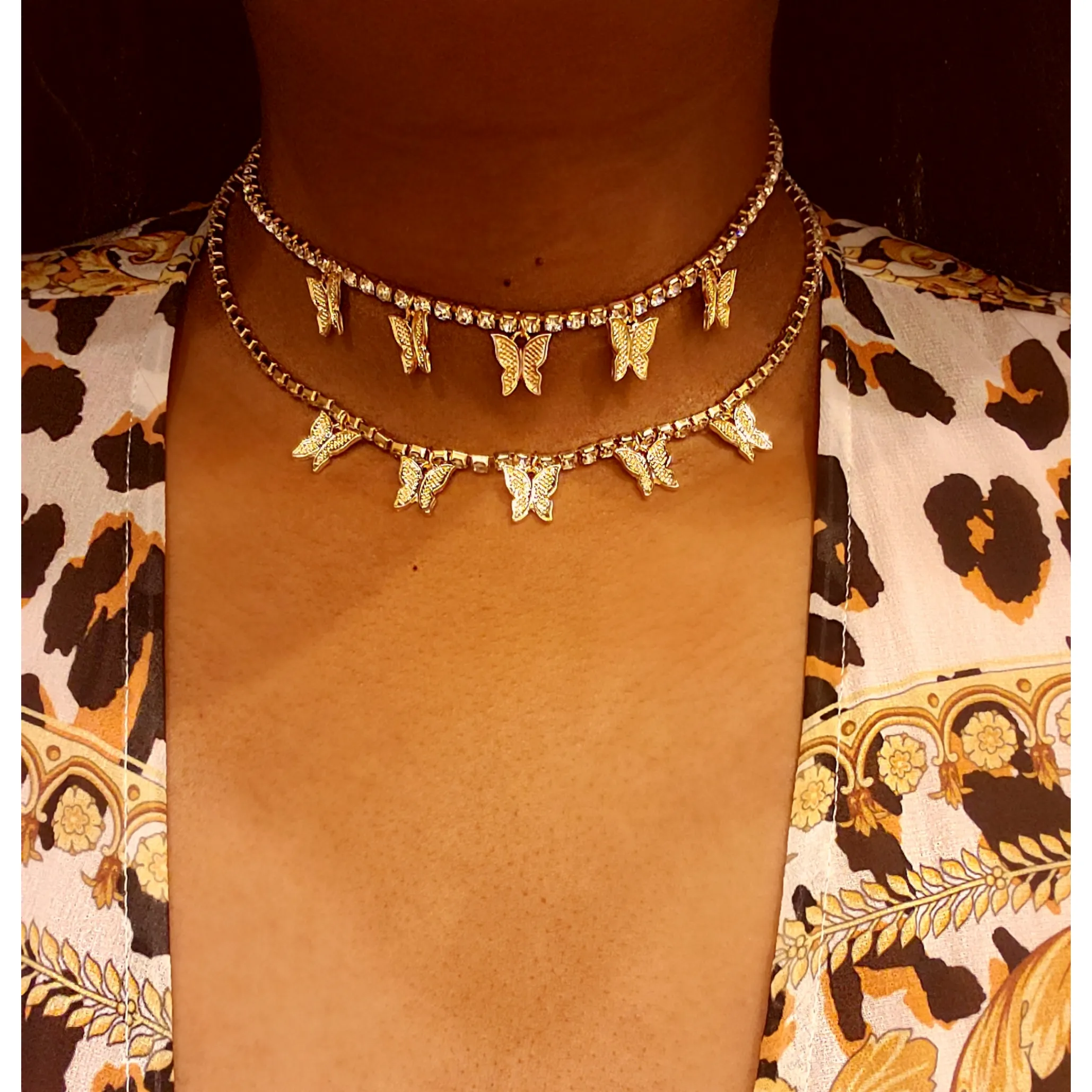 Butterfly Bling Choker (2 Options)