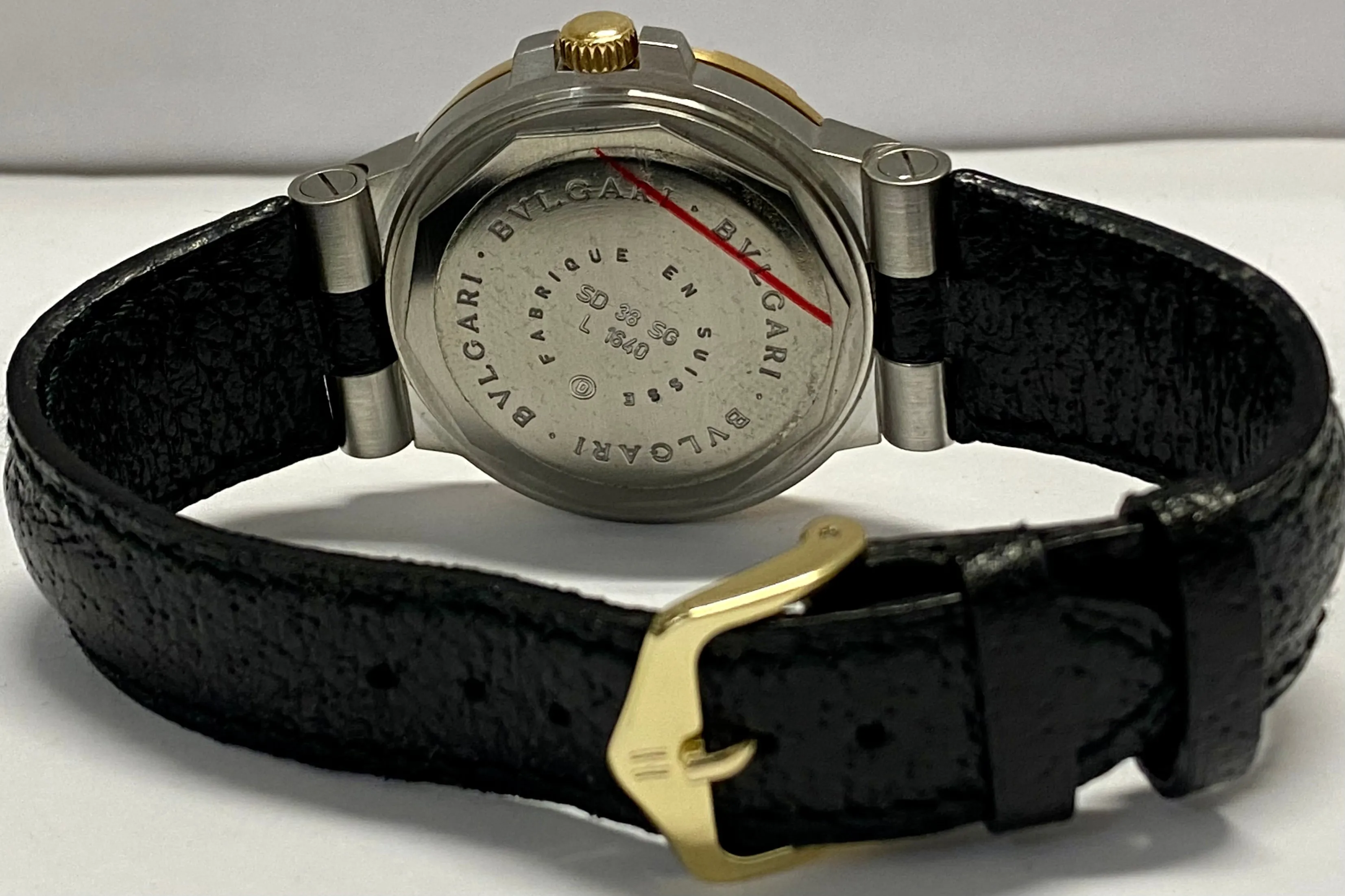 BVLGARI Diving Sport Chronometer Waterproof Date SS & 18K YG - $15K APR w/ COA!!