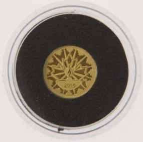 Canada Gold 2015 25 Cents Divali Festival of Lights .016oz, .9999