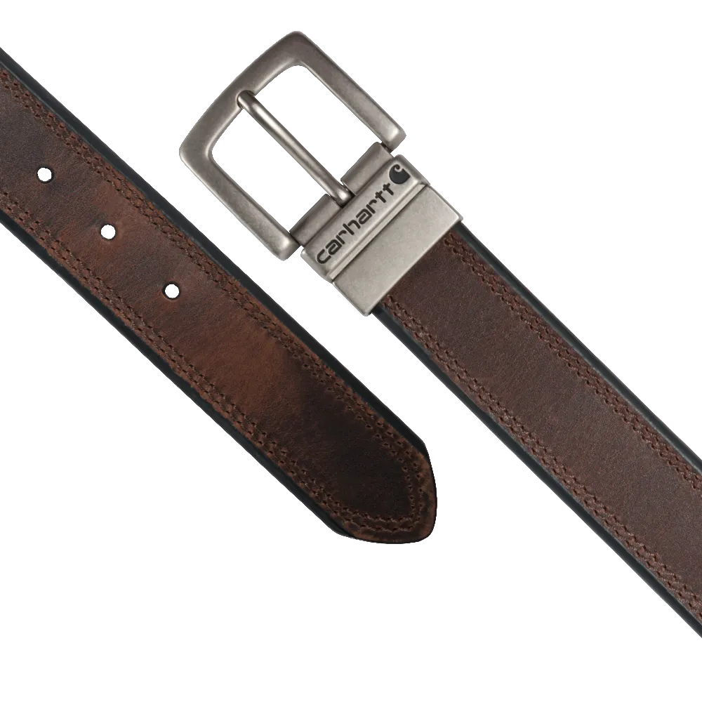 Carhartt Oil Finish Leather Reversible Belt