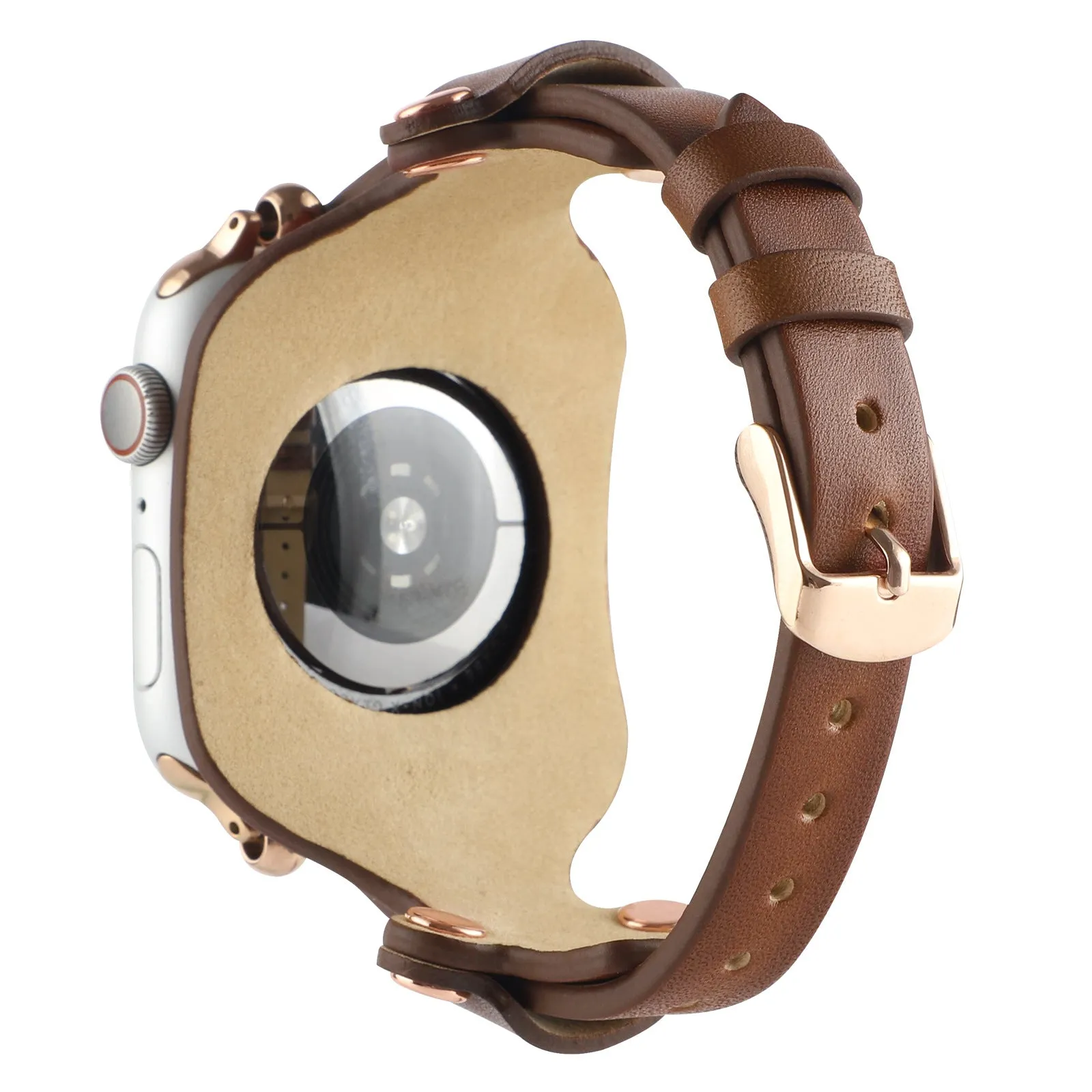 Chic Cuff Couture Leather Bands For Apple Watch Multiple Colors Available